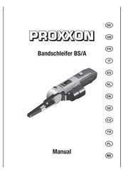 Proxxon BS/A Manuel