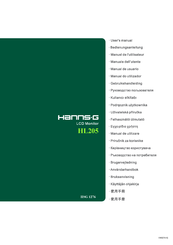Hanns.G HSG 1276 Manuel De L'utilisateur