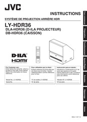 JVC LY-HDR36 Mode D'emploi