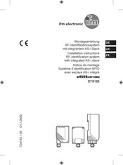 IFM Electronic efector190 Notice De Montage