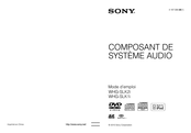 Sony WHG-SLK2i Mode D'emploi