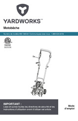 Yardworks 060-1809-8 Mode D'emploi