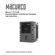 Macurco TX-12-AM Instructions D'utilisation