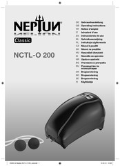 NEPTUN classic NCTL-O 200 Notice D'emploi