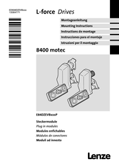 Lenze E84DZEVBP Série Instructions De Montage