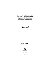 D-Link DGS-1008D Manuel