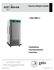 Alto-Shaam 1000-MR2-2 Installation/Fonctionnement/Entretien