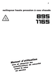 Kränzle therm 895 Manuel D'utilisation