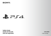 Sony CUH-2015A Guide De Sécurité
