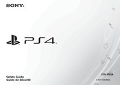 Sony PlayStation PS4 DUALSHOCK 4 Guide De Sécurité