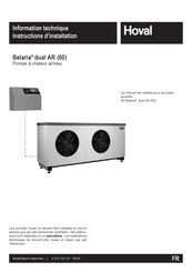 Hoval Belaria dual AR 60 Instructions D'installation