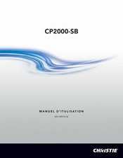 Christie CP2000-SB Manuel D'utilisation