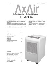 Axair LE-680A Mode D'emploi