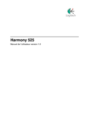 Logitech Harmony 525 Manuel De L'utilisateur