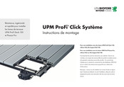 UPM ProFi Deck 150 Instructions De Montage