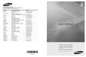 Samsung LA32A450C1 Mode D'emploi