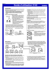 Casio 3143 Guide D'utilisation