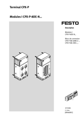Festo I CPX-P-8DE-N Série Mode D'emploi