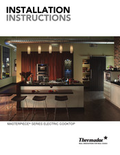 Thermador MASTERPIECE CEM 304 NS Instructions D'installation