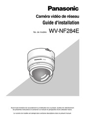 Panasonic WV-NF284E Guide D'installation