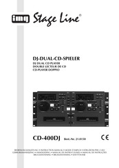 Img Stageline CD-400DJ Mode D'emploi
