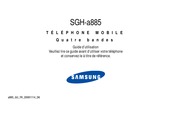 Samsung SGH-a885 Guide D'utilisation