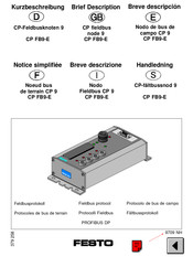 Festo CP FB9-E Manuel D'instructions