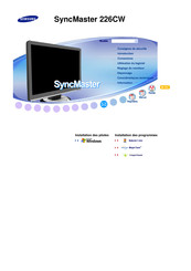Samsung SyncMaster 226CW Mode D'emploi