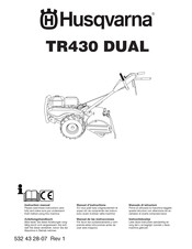 Husqvarna TR430 DUAL Manuel D'instructions