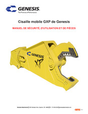 Genesis GXP Manuel D'utilisation