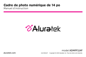 Aluratek ADMPF114F Manuel D'instruction