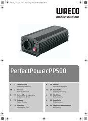 Waeco PerfectPower PP500 Mode D'emploi