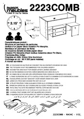 Parisot Meubles 2223COMB Mode D'emploi