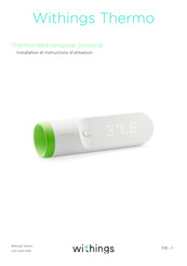 Withings Thermo Mode D'emploi