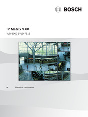 Bosch IP Matrix 9.60 Mode D'emploi
