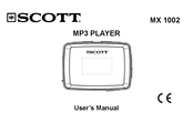 Scott MX 1002 Mode D'emploi