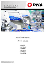 RNA BU-W 5 Instructions De Montage