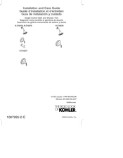 Kohler K-T10275 Guide D'installation Et D'entretien