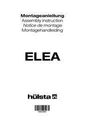 Hülsta ELEA Notice De Montage