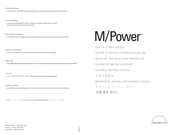 Humanscale M/Power Mode D'emploi