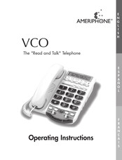 Ameriphone VCO Mode D'emploi