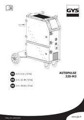 GYS AUTOPULSE 220-M3 Mode D'emploi