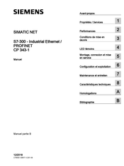 Siemens SIMATIC NET CP 343-1 Manuel
