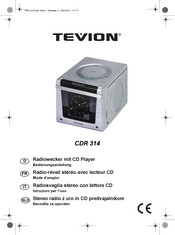 Tevion CDR 314 Mode D'emploi