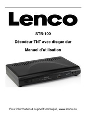 LENCO STB-100 Manuel D'utilisation