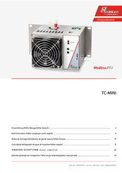 Bühler technologies Modbus RTU TC-MINI Notice De Montage