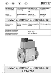 Dungs DMV-DLE/12 Notice D'utilisation