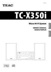 Teac TC-X350i Mode D'emploi