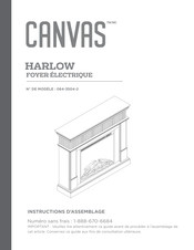 Canvas HARLOW Instructions D'assemblage
