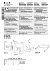 Eaton DX-KEY-LED Notice D'installation